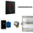 Butler Linear Steam Generator Control Kit / Package in Square Matte Black