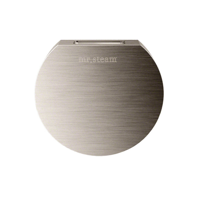 Aroma Designer Round 3 in. Steam Head in Brushed Nickel