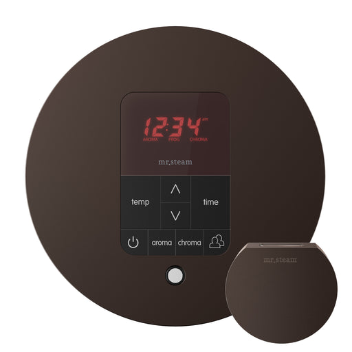 iTempoPlus Round Steam Shower Control in Oil Rubbed Bronze