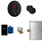 Butler Max Steam Generator Control Kit / Package in Round Matte Black