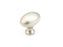 Traditional Oval Knob 1-3/8” dia