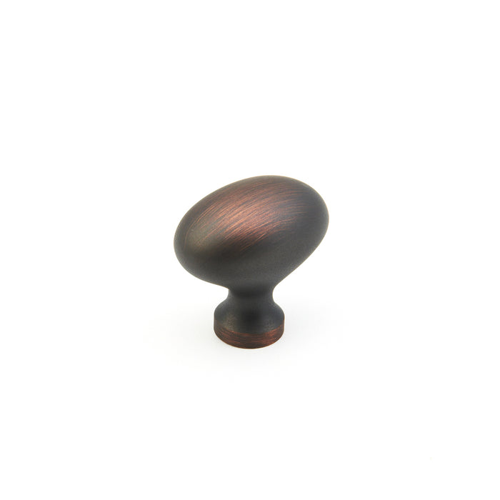 Traditional Oval Knob 1-3/8” dia