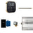 AirButler Linear Steam Generator Control Kit / Package in Black Polished Brass