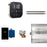 AirButler Max Linear Steam Generator Control Kit / Package in Black Polished Nickel