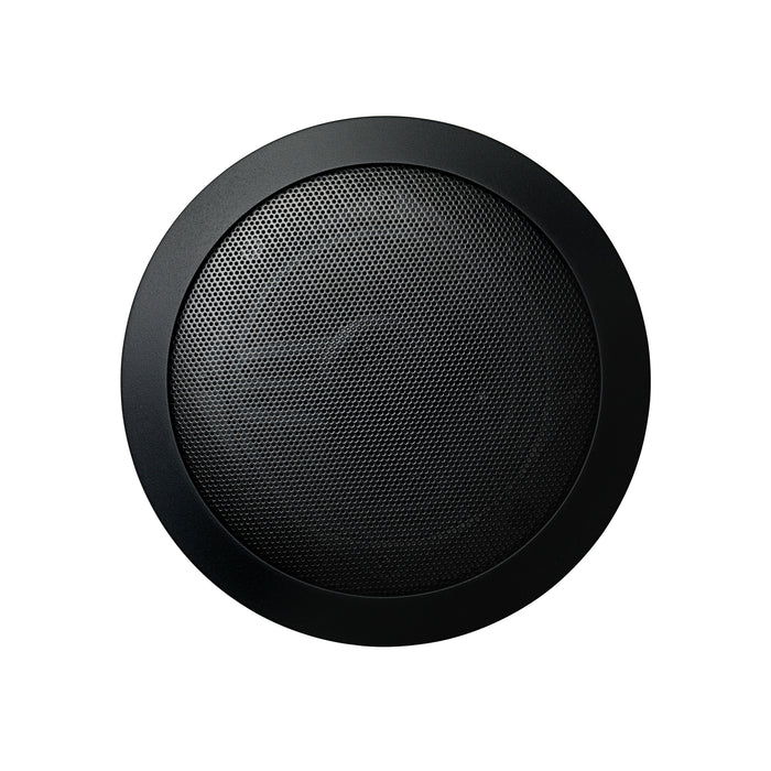 MusicTherapy Round Audio Speakers With Powerful Bass In Black