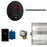 Butler Linear Steam Generator Control Kit / Package in Round Matte Black