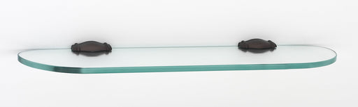 Charlie's Bath 18" Glass Shelf W/Brackets