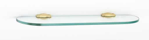 Charlie's Bath 18" Glass Shelf W/Brackets