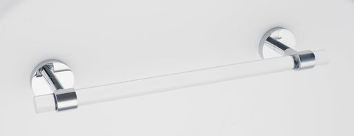 Contemporary Acrylic Bath 12" Towel Bar