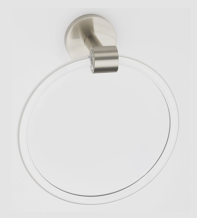 Contemporary Acrylic Bath Towel Ring