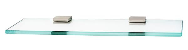 Manhattan Bath 18" Glass Shelf W/Brackets