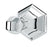 Nicole Bath 2 3/4" Robe Hook