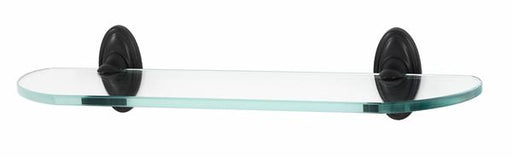 Classic Traditional Bath 18" Glass Shelf W/Brackets