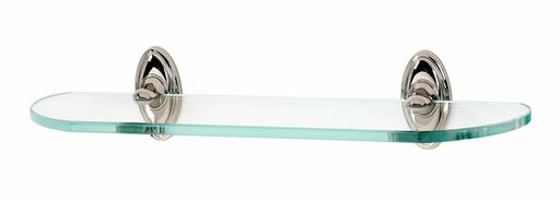 Classic Traditional Bath 18" Glass Shelf W/Brackets