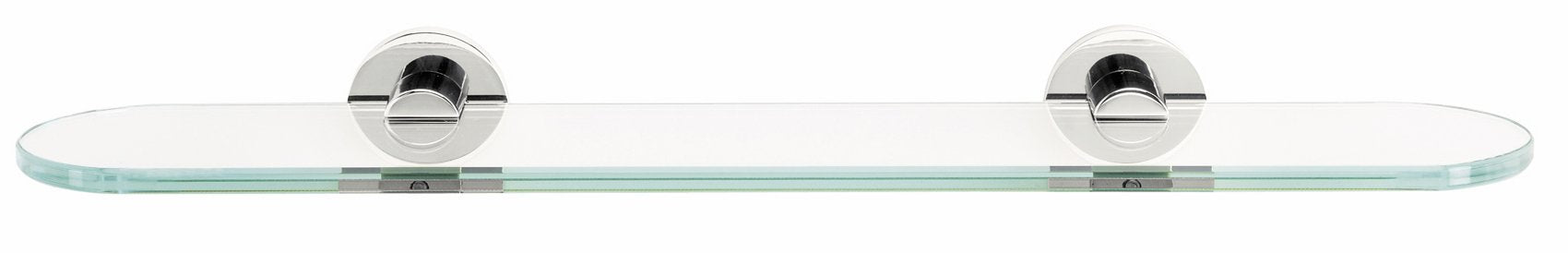 Contemporary I Bath 18" Glass Shelf W/Brackets