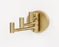 Contemporary I Bath Swivel Robe Hook