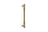 Brass Spindle Appliance Pull, 12"