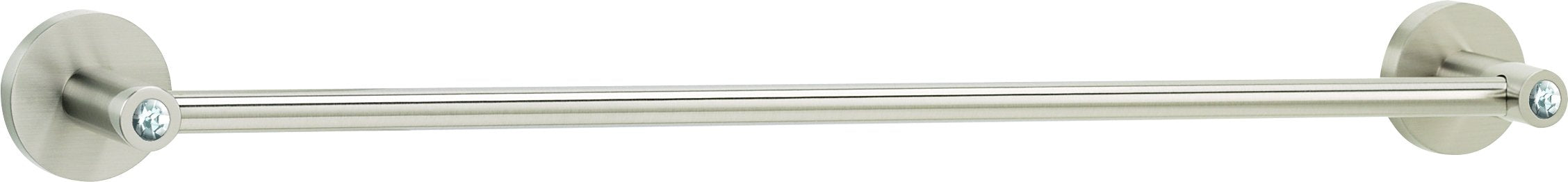 Contemporary I Crystal Bath 18" Crystal Towel Bar