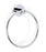 Contemporary I Crystal Bath Crystal Towel Ring