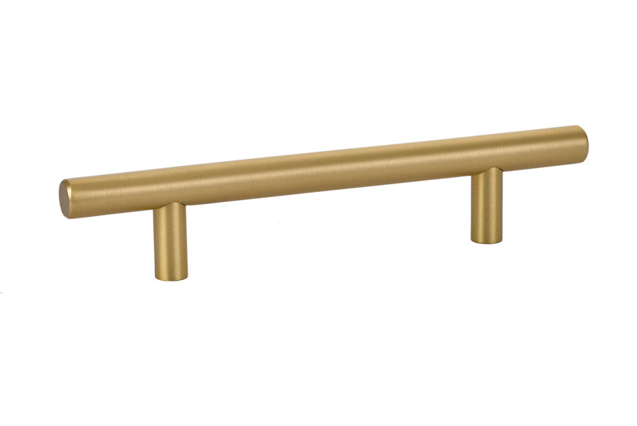 Brass Bar Pull, 5" C-C