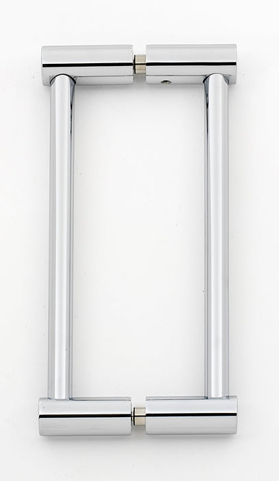 Contemporary I 6" Back To Back Glass Door Pull