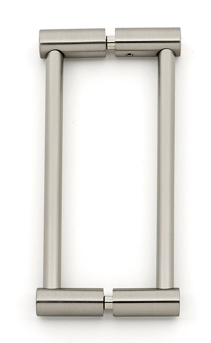 Contemporary I 6" Back To Back Glass Door Pull