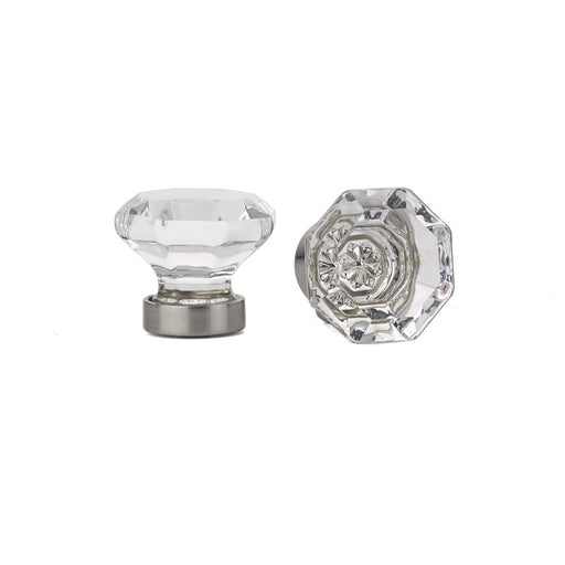 Old Town Glass Cabinet Knob, 1"