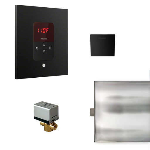 Basic Butler Steam Generator Control Kit / Package in Square Matte Black