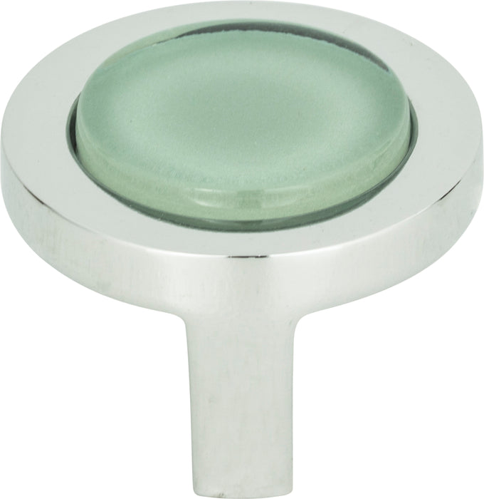 Spa Green Round Knob 1 1/4 Inch