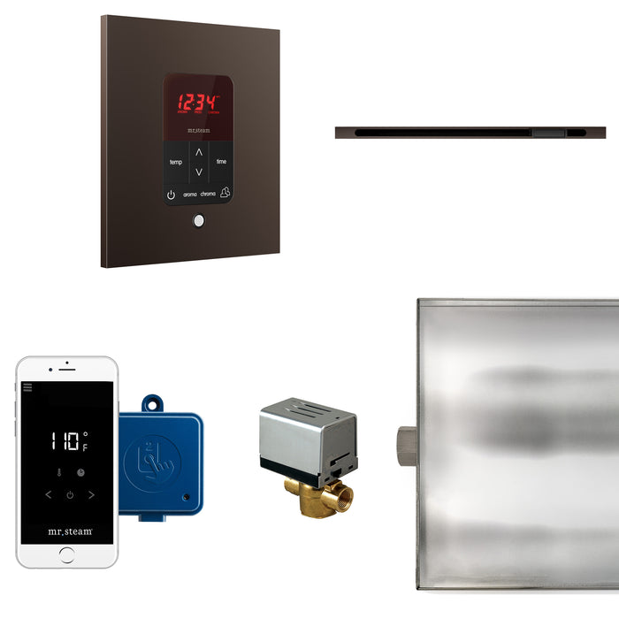 Butler Linear Steam Generator Control Kit / Package in Square Oil Rubbed Bronze