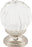 Clear Melon Crystal Knob 1 1/8 Inch