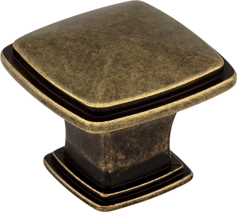 Milan 1 Plain Square Cabinet Knob