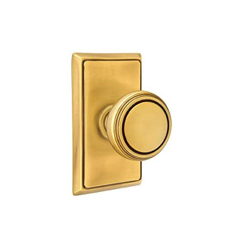 Emtek Norwich Knob w/ Rectangular Rosette