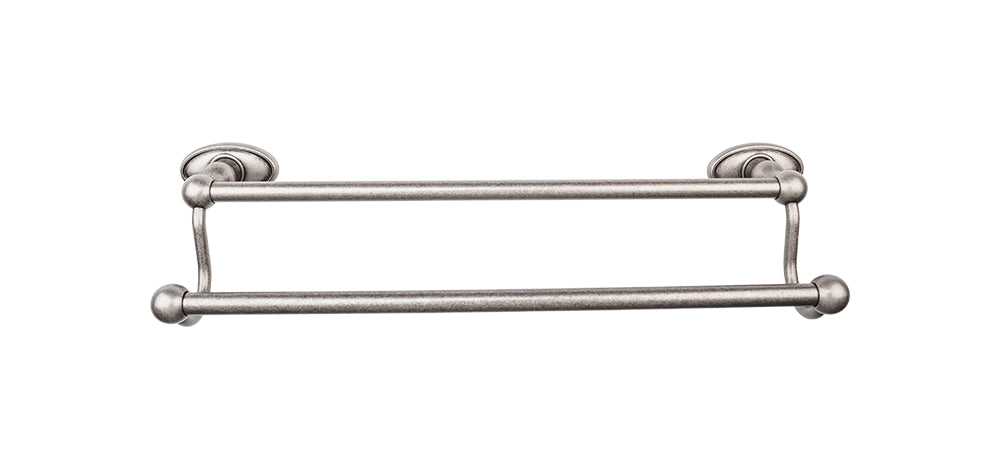 Edwardian Bath Towel Bar 30 Inch Double