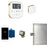 AirButler Steam Generator Control Kit / Package in White Polished Brass