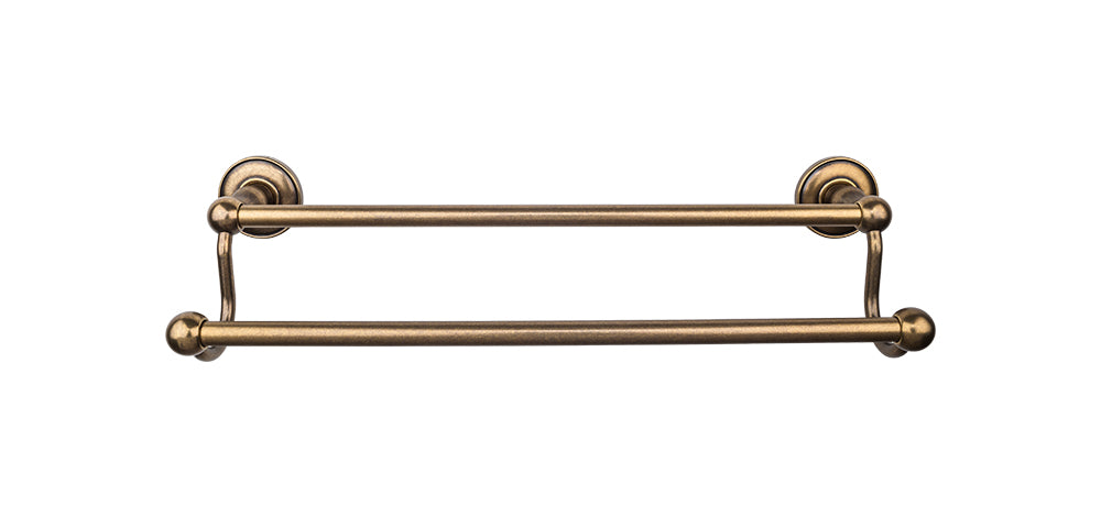 Edwardian Bath Towel Bar 24 Inch Double