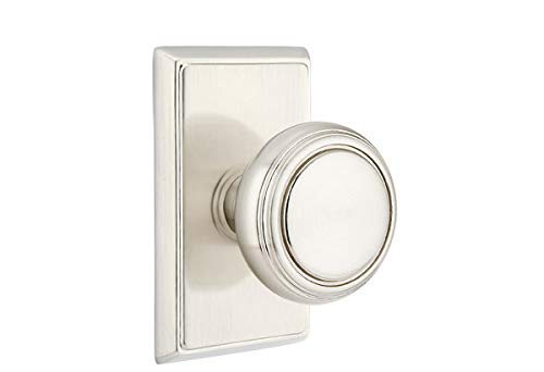 Emtek Norwich Knob w/ Rectangular Rosette