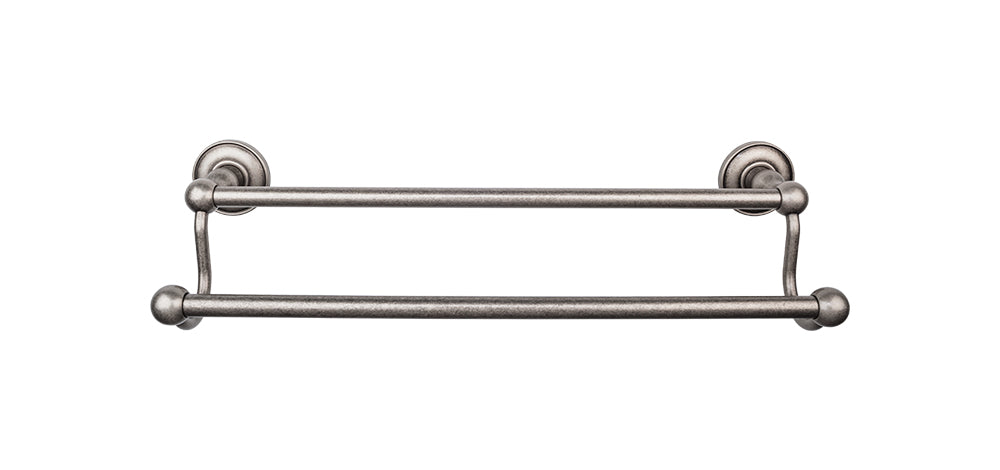 Edwardian Bath Towel Bar 30 Inch Double