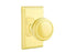 Emtek Norwich Knob w/ Rectangular Rosette