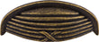 Ribbon & Reed Cup Pull 3 Inch (c-c)