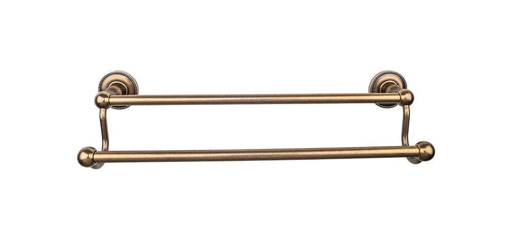 Edwardian Bath Towel Bar 30 Inch Double