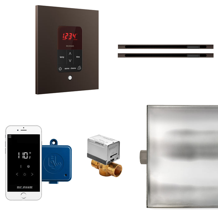 Butler Max Linear Steam Generator Control Kit / Package in Square Oil Rubbed Bronze