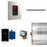 Butler Linear Steam Generator Control Kit / Package in Square Polished Nickel