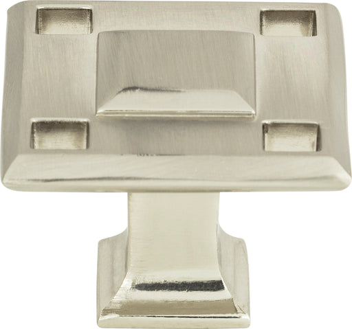 Modern Craftsman Square Knob 1 5/16 Inch