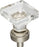 Harlow Small Square Glass Knob