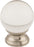 Clarity Clear Glass Knob 1 3/8 Inch