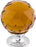 Wine Crystal Knob 1 3/8 Inch