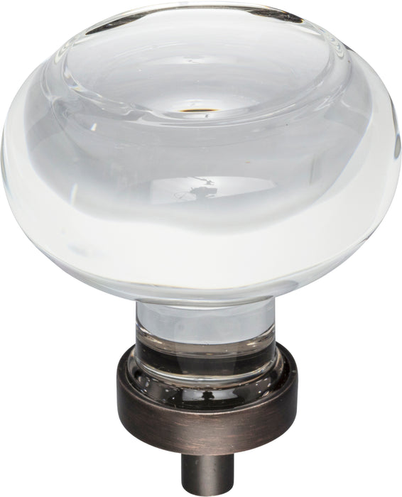 Harlow Large Button Glass Knob