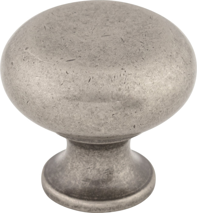 Flat Faced Knob 1 1/4 Inch