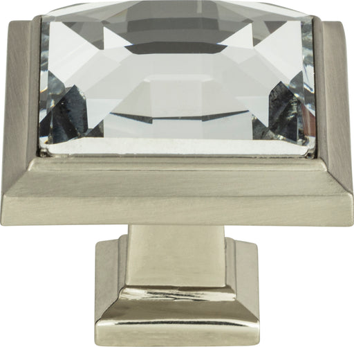 Legacy Crystal Square Knob 1 5/16 Inch